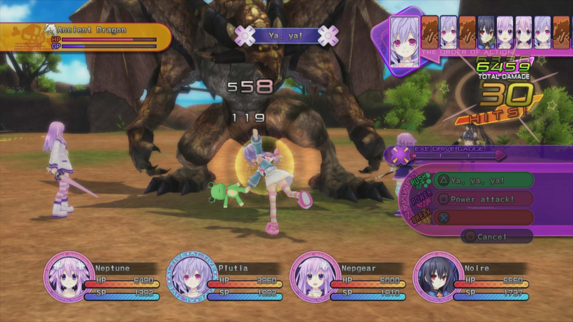 Скриншот из игры Hyperdimension Neptunia Victory - 148