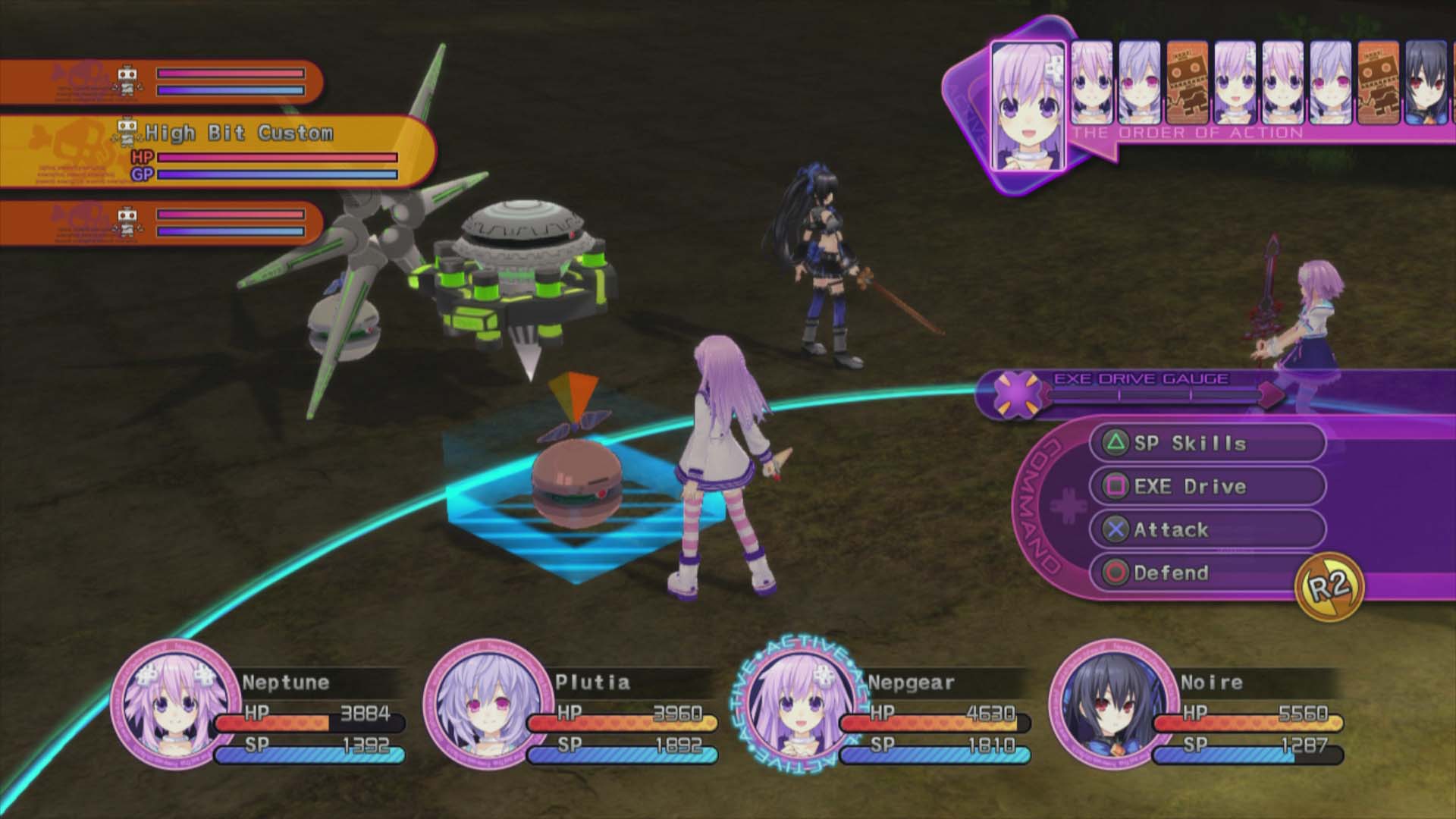 Скриншот из игры Hyperdimension Neptunia Victory - 139