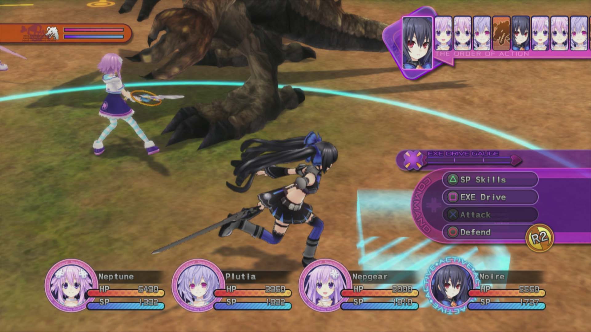 Скриншот из игры Hyperdimension Neptunia Victory - 88
