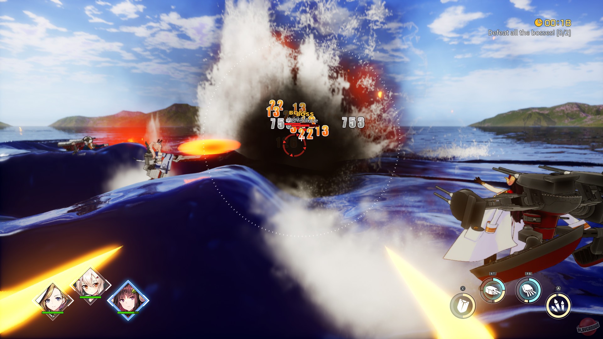 Скриншот из игры Azur Lane: Crosswave - 37