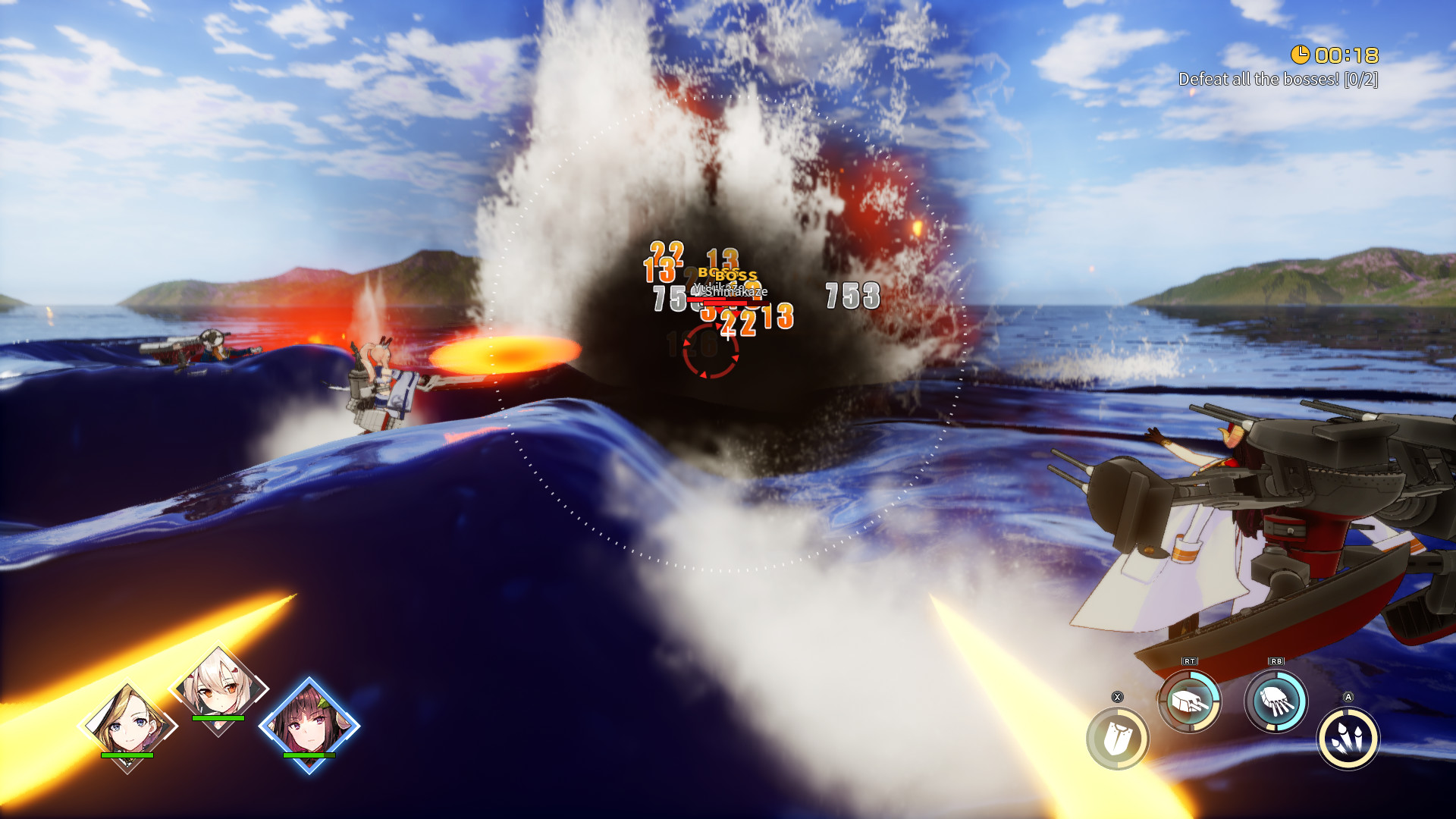 Скриншот из игры Azur Lane: Crosswave - 12