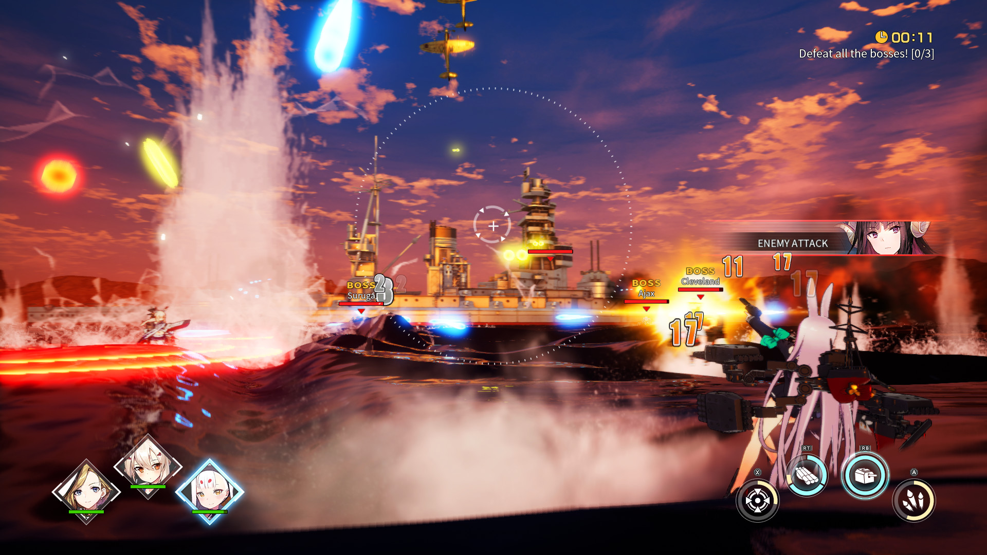 Скриншот из игры Azur Lane: Crosswave - 13
