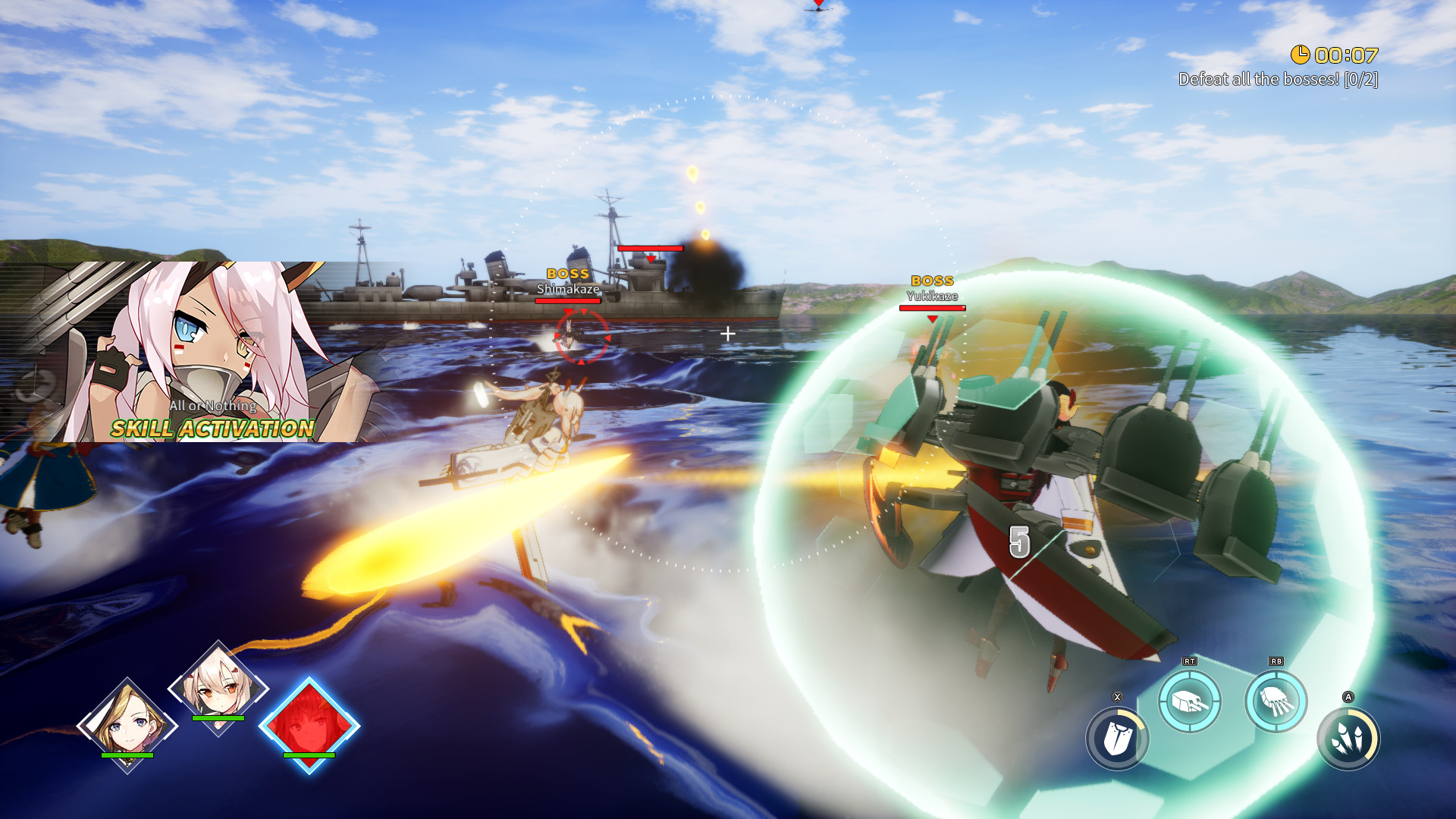 Скриншот из игры Azur Lane: Crosswave - 14
