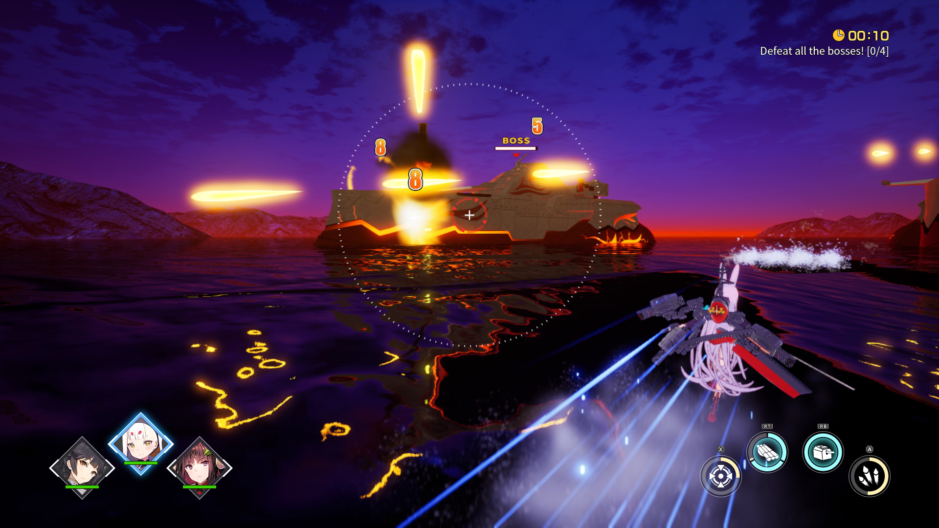 Скриншот из игры Azur Lane: Crosswave - 10