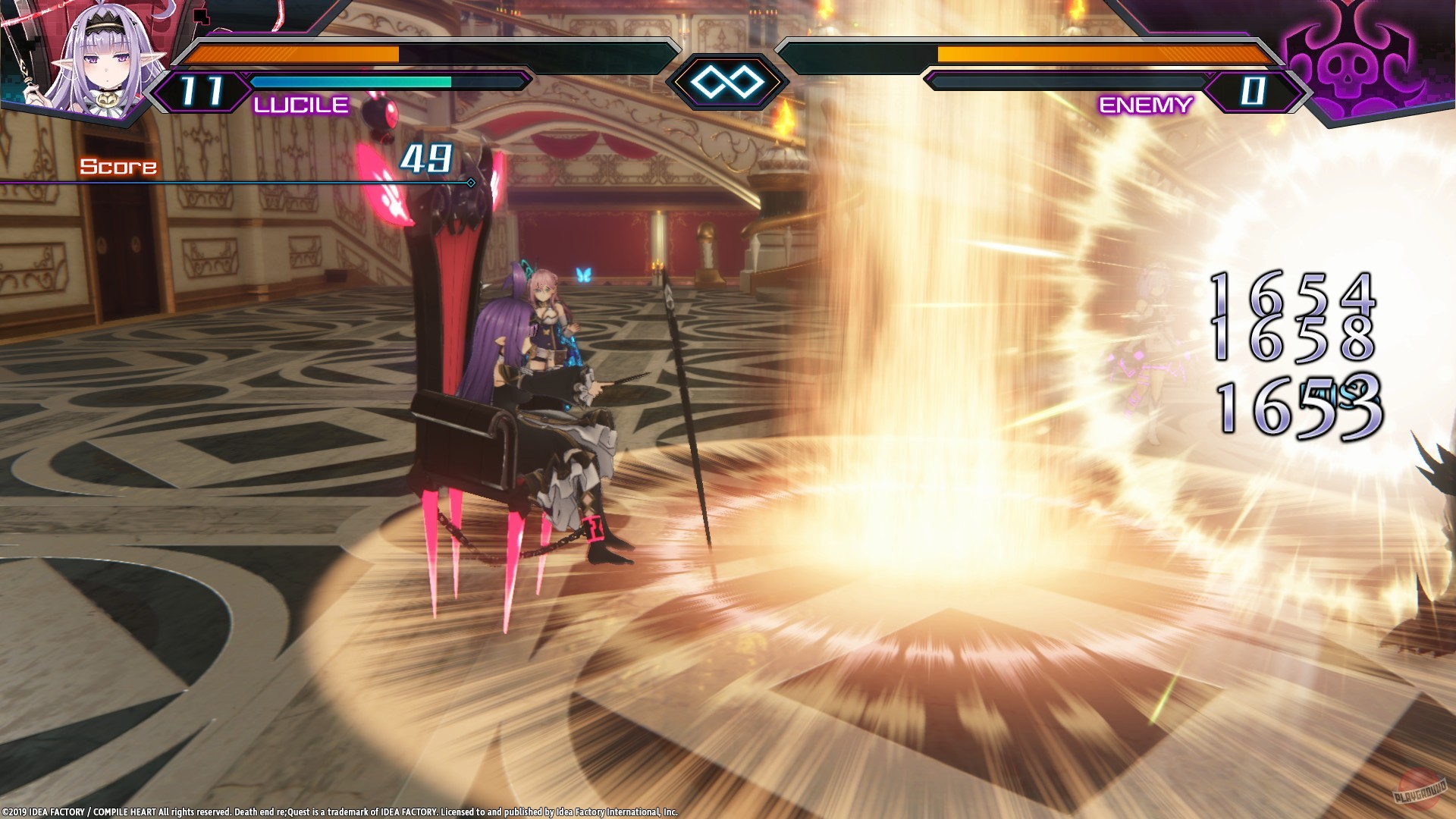 Скриншот из игры Death end re;Quest - 37
