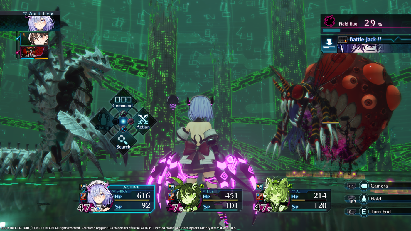 Скриншот из игры Death end re;Quest - 18