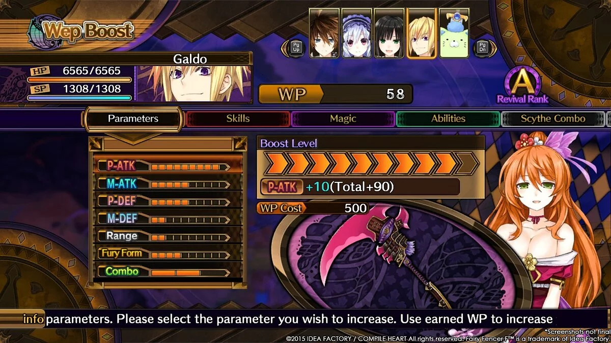 Скриншот из игры Fairy Fencer F: Advent Dark Force - 30