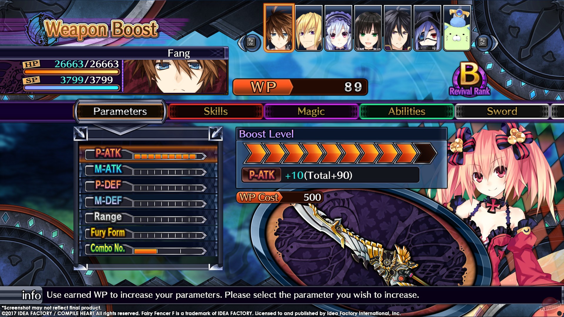 Скриншот из игры Fairy Fencer F: Advent Dark Force - 53