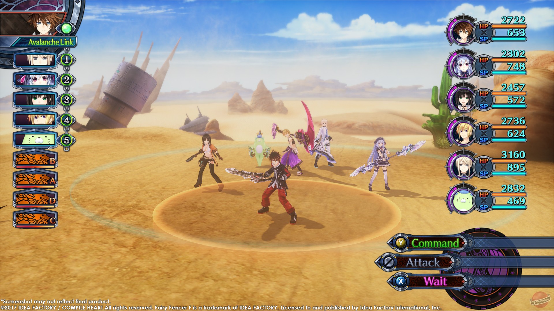 Скриншот из игры Fairy Fencer F: Advent Dark Force - 47