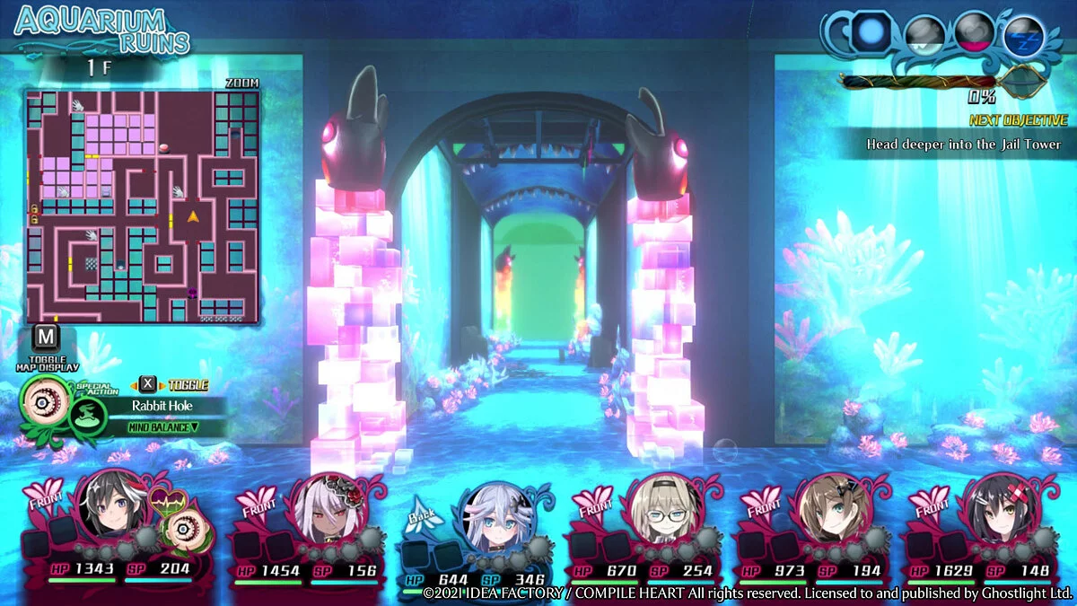 Скриншот из игры Mary Skelter 2 - 11