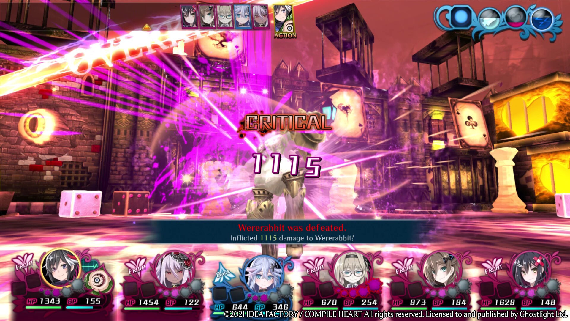 Скриншот из игры Mary Skelter 2 - 57