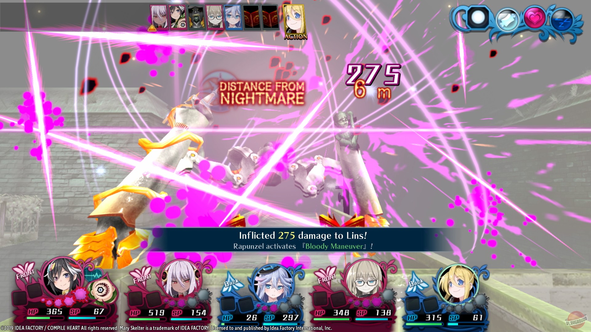 Скриншот из игры Mary Skelter 2 - 21