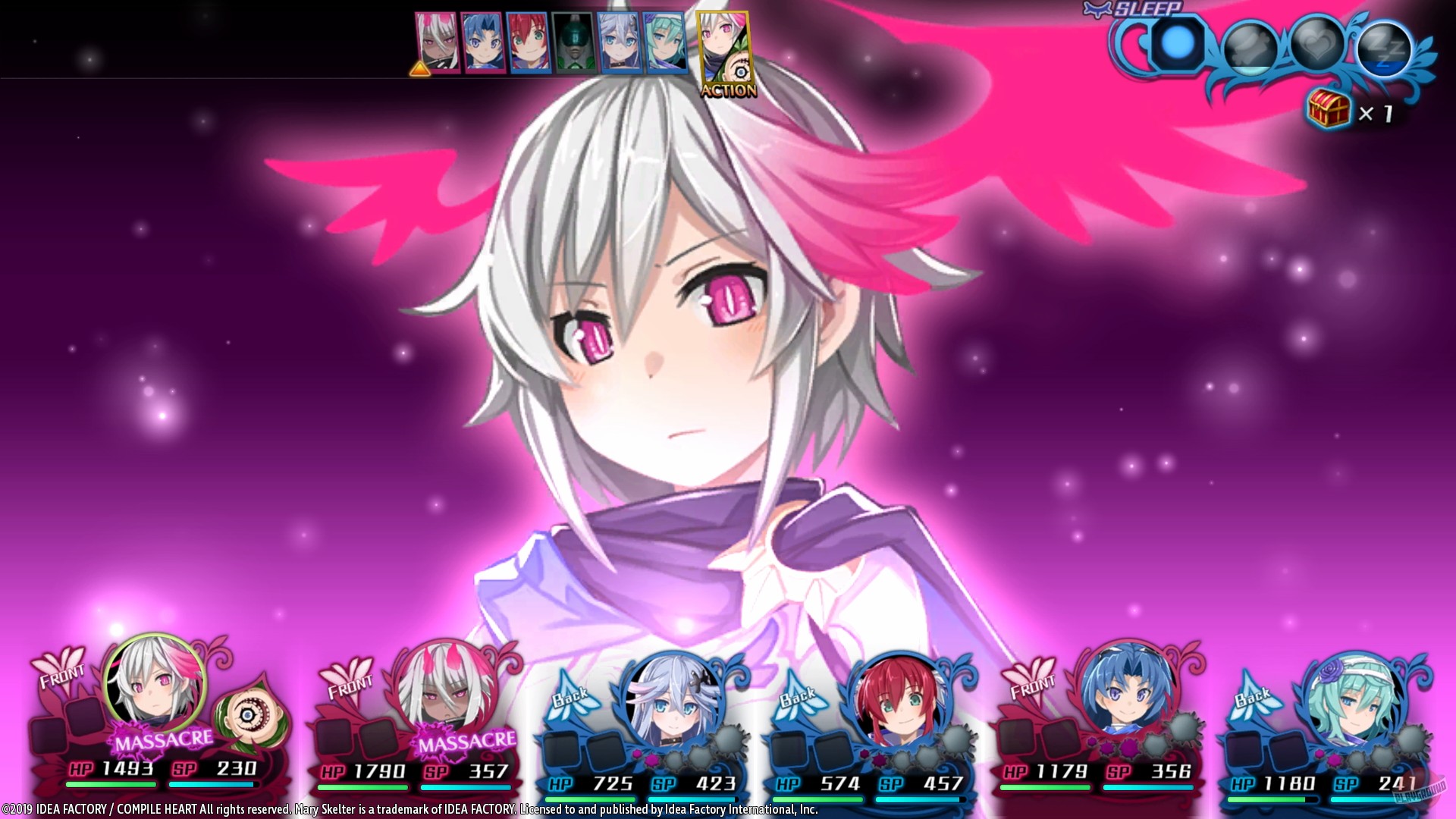 Скриншот из игры Mary Skelter 2 - 16