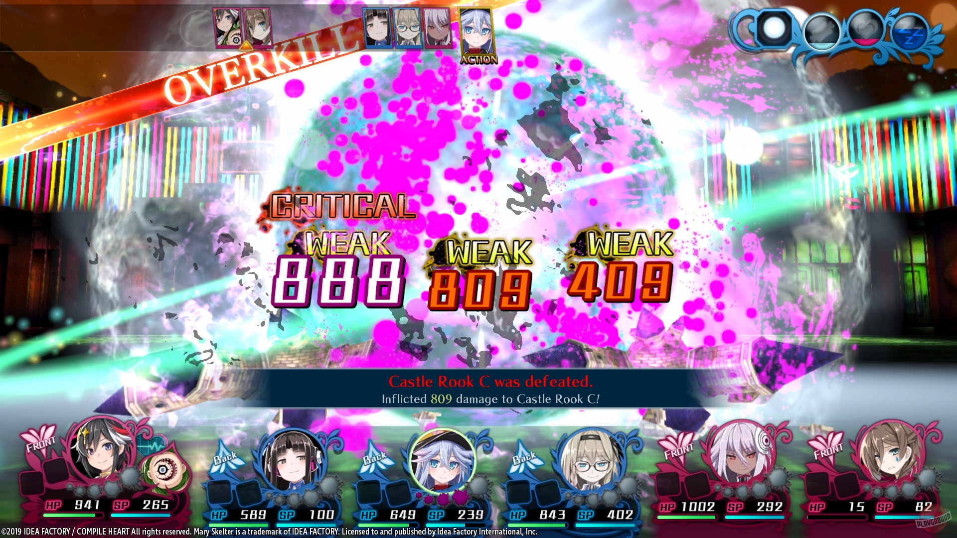 Скриншот из игры Mary Skelter 2 - 27