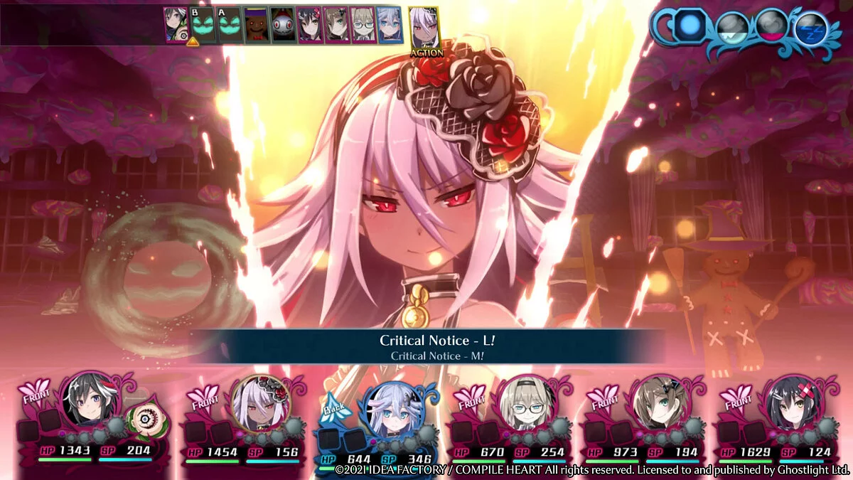 Скриншот из игры Mary Skelter 2 - 17