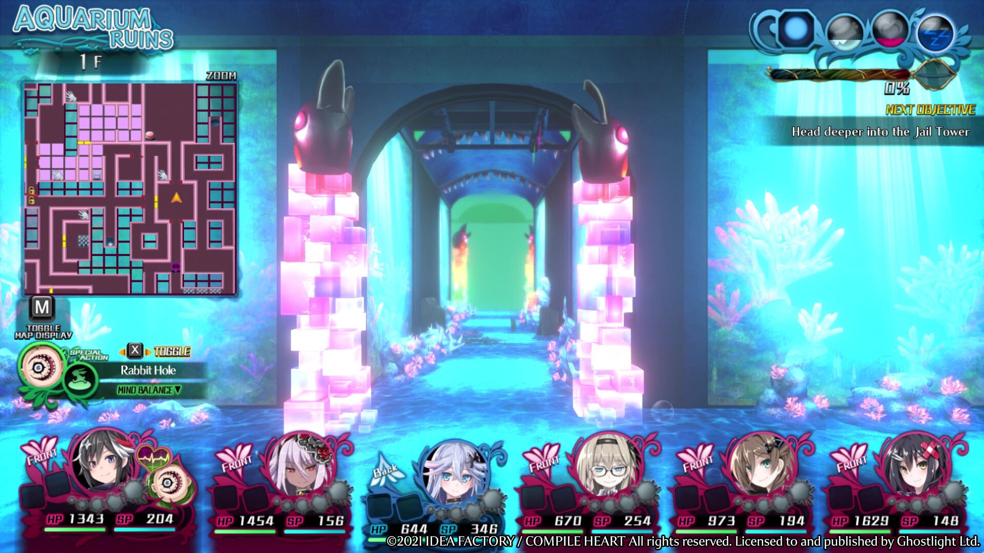 Скриншот из игры Mary Skelter 2 - 48