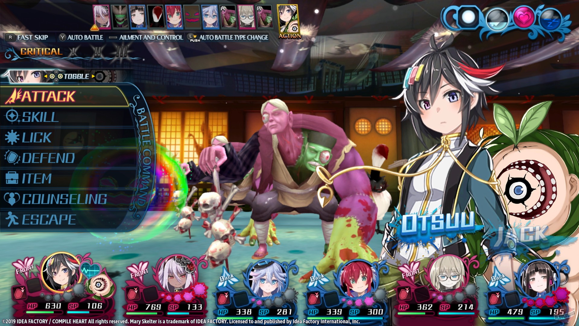 Скриншот из игры Mary Skelter 2 - 13