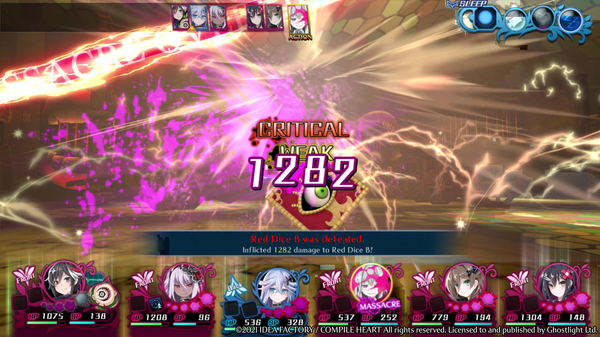 Скриншот из игры Mary Skelter 2 - 12