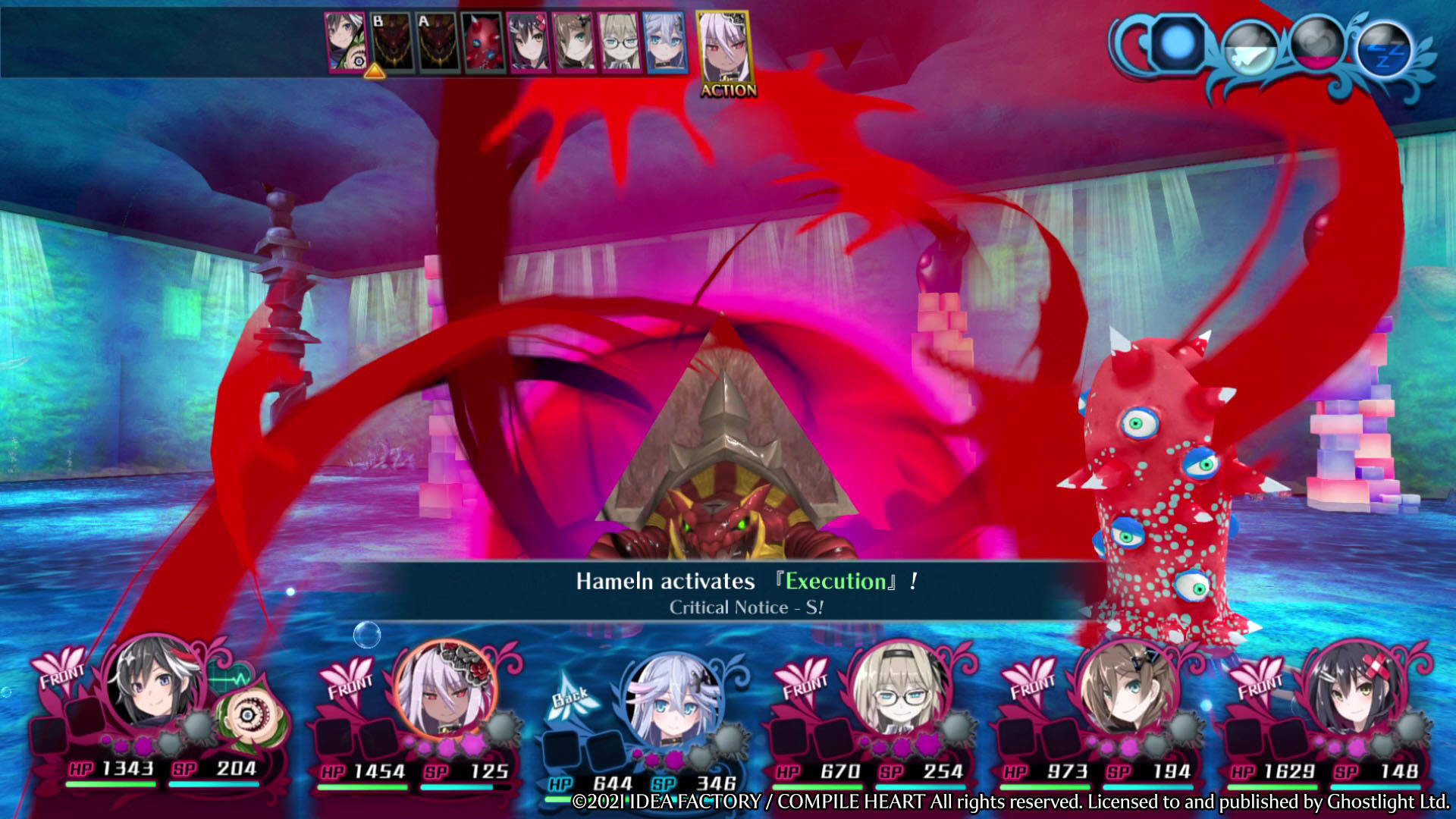 Скриншот из игры Mary Skelter 2 - 14