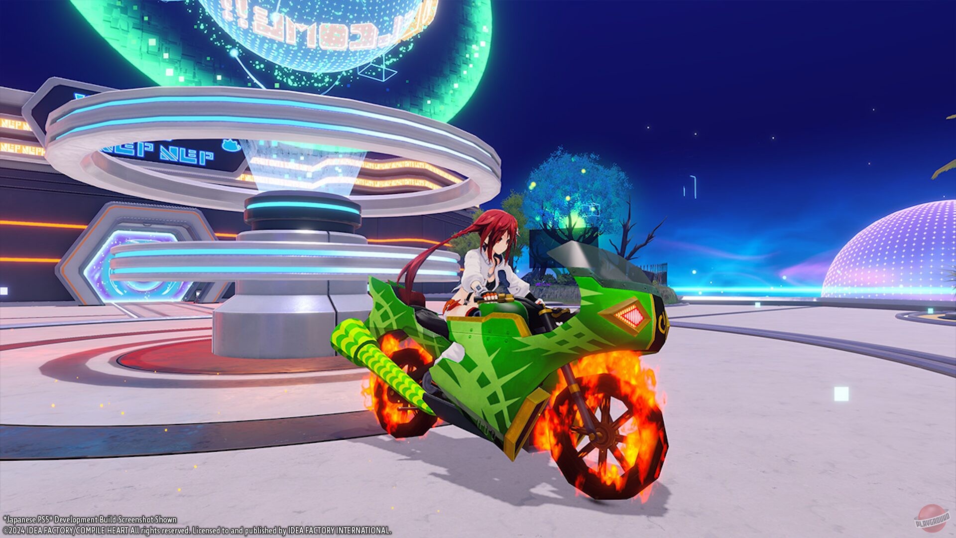 Скриншот из игры Neptunia Riders VS Dogoos - 14