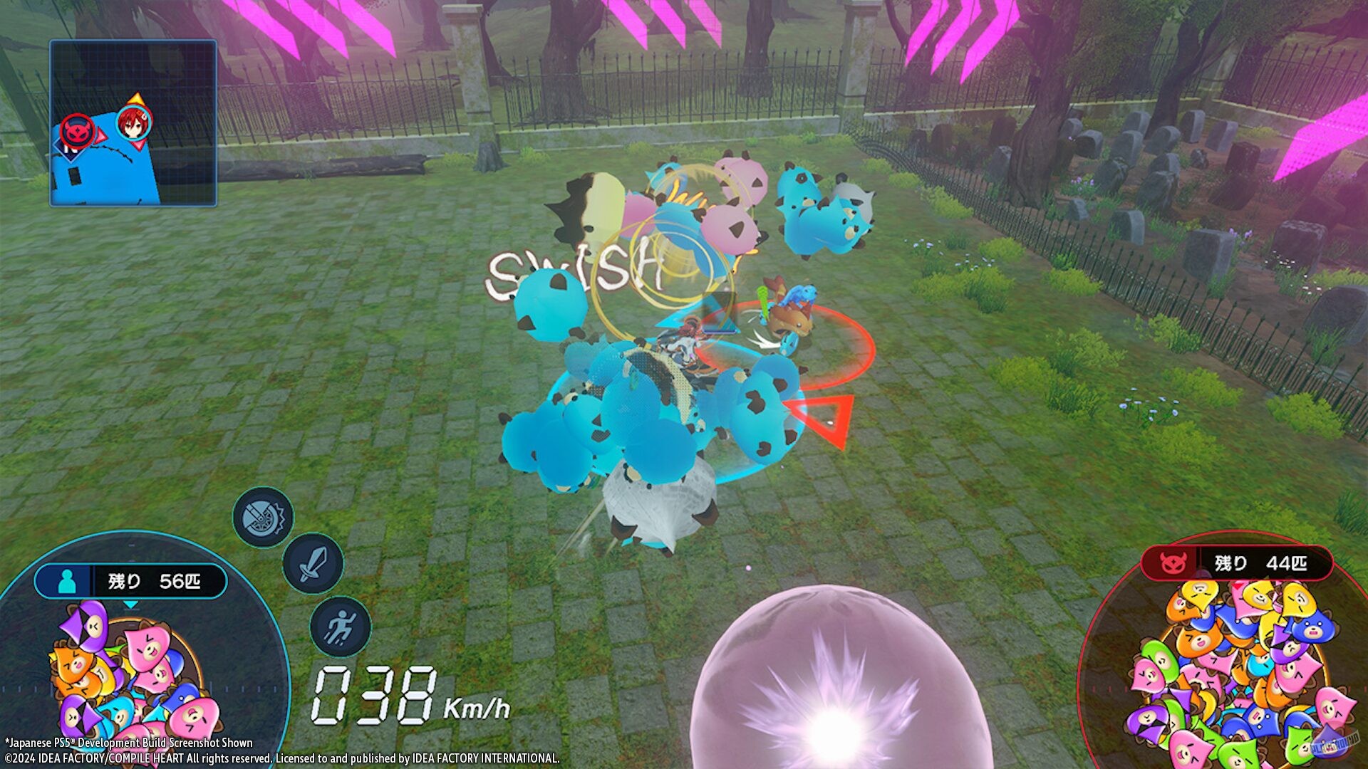 Скриншот из игры Neptunia Riders VS Dogoos - 9