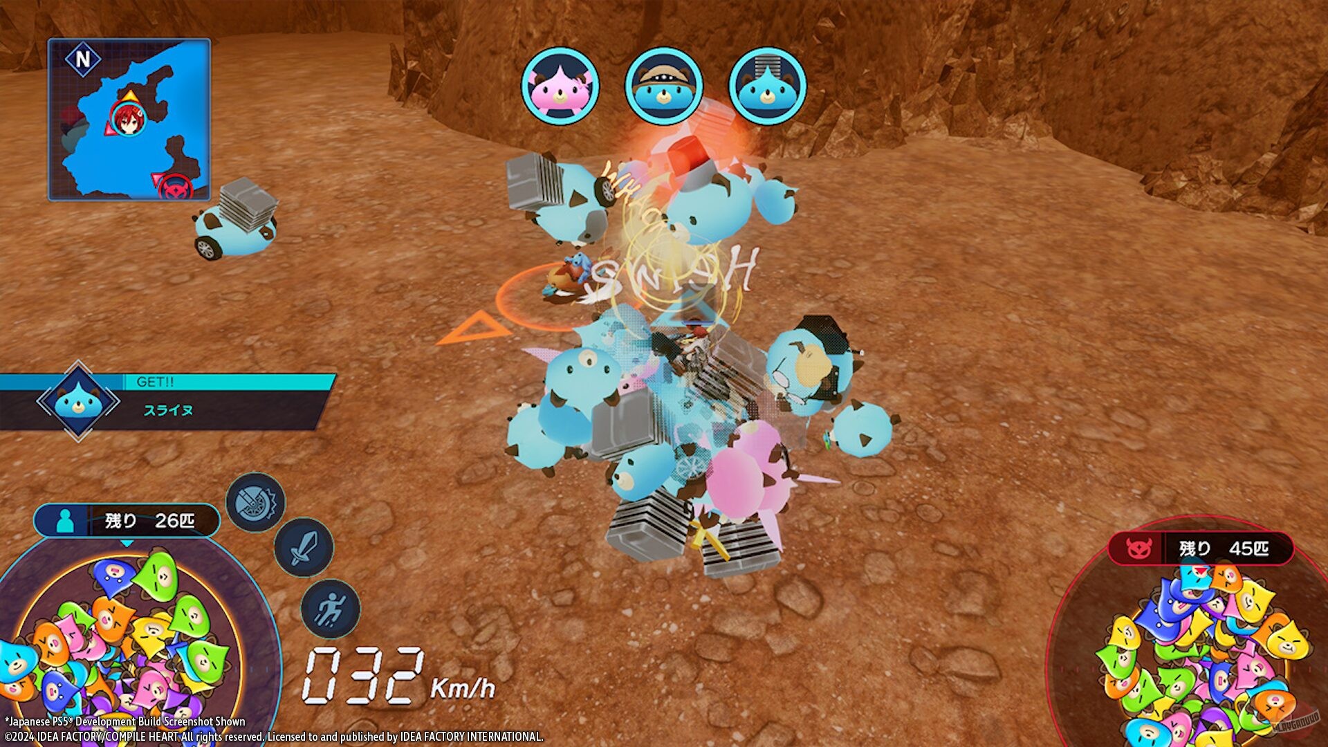 Скриншот из игры Neptunia Riders VS Dogoos - 8