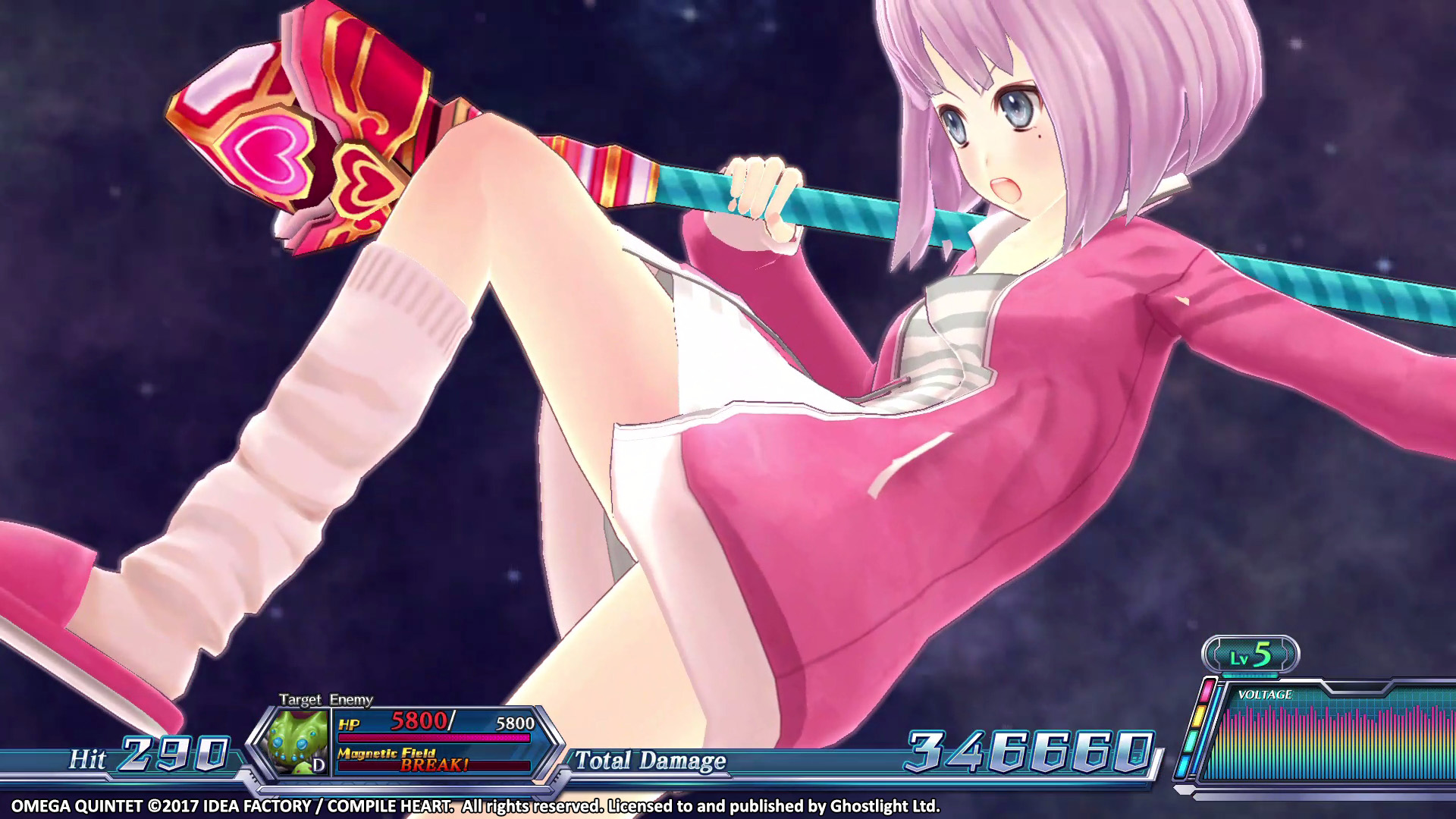 Скриншот из игры Omega Quintet - 38