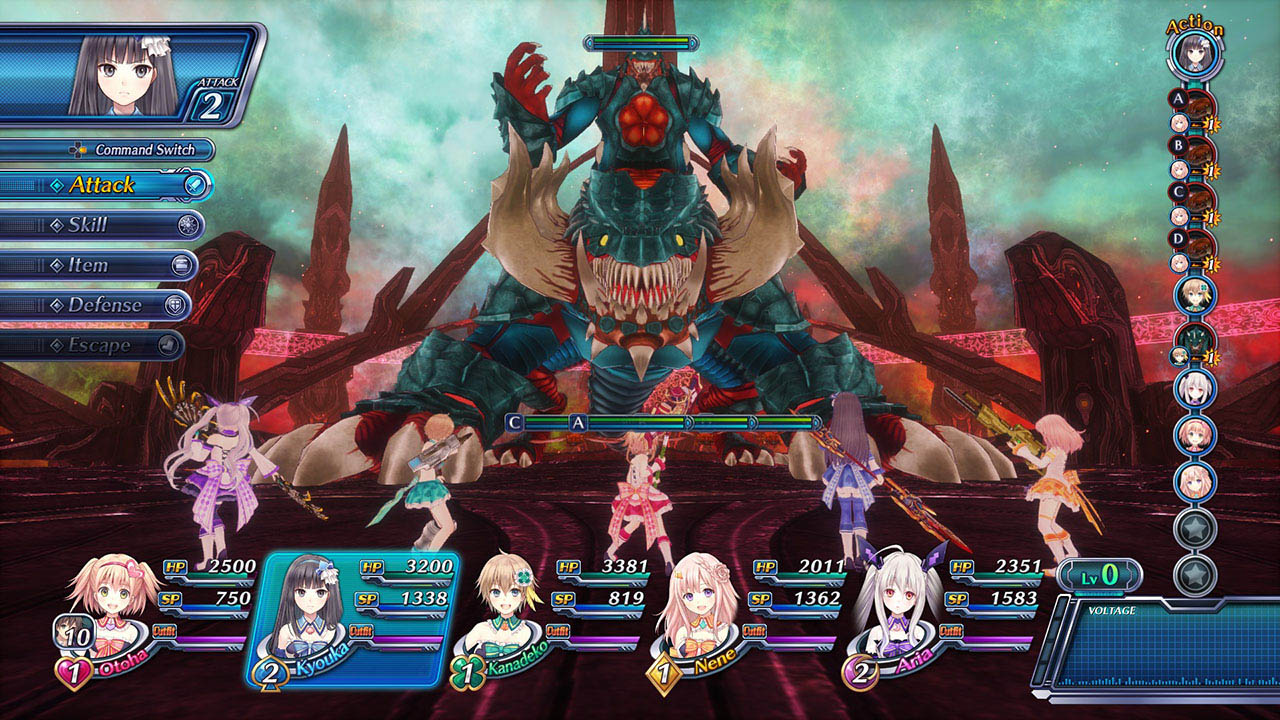 Скриншот из игры Omega Quintet - 30