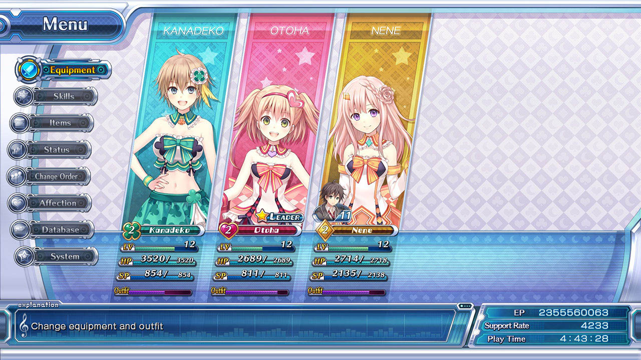 Скриншот из игры Omega Quintet - 47