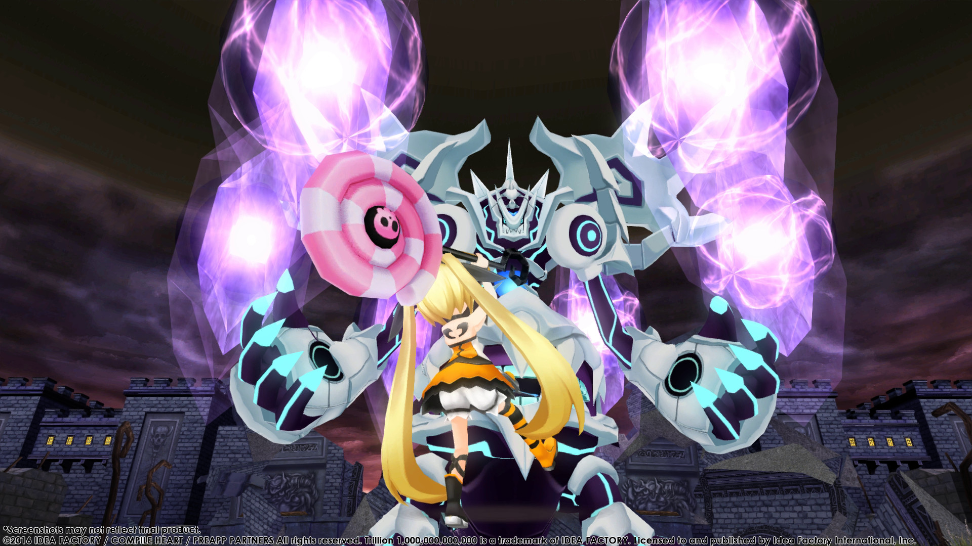 Скриншот из игры Trillion: God of Destruction - 4