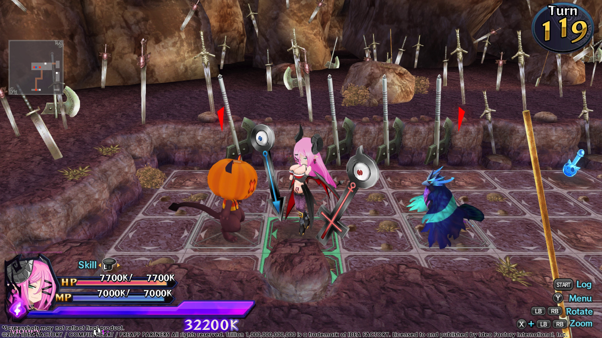 Скриншот из игры Trillion: God of Destruction - 7