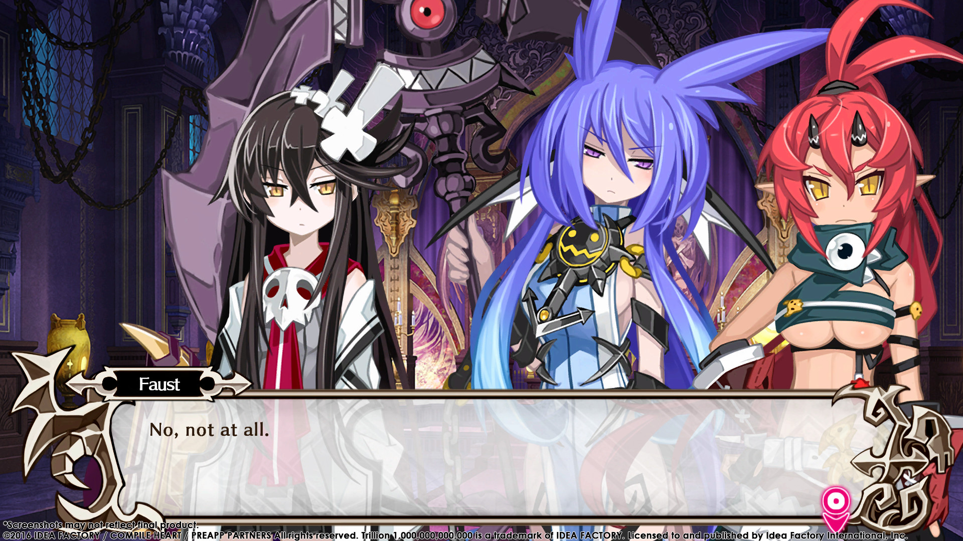 Скриншот из игры Trillion: God of Destruction - 12