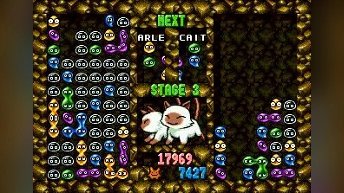 Скриншот из игры Kirby's Avalanche - 1