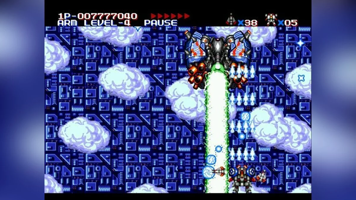 Скриншот из игры MUSHA - 1