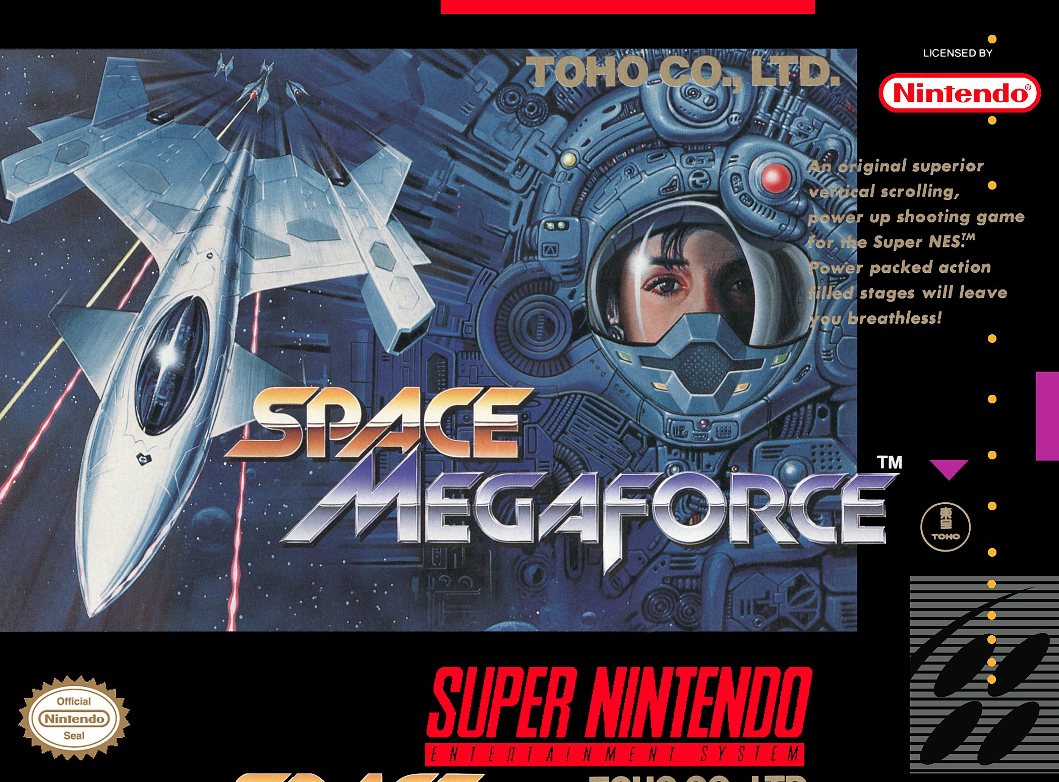 Обложка игры Space Megaforce