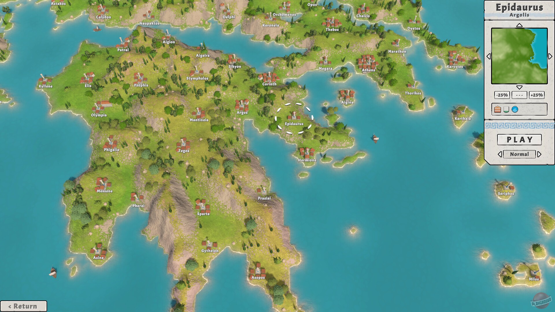 Скриншот из игры Polismos - 5