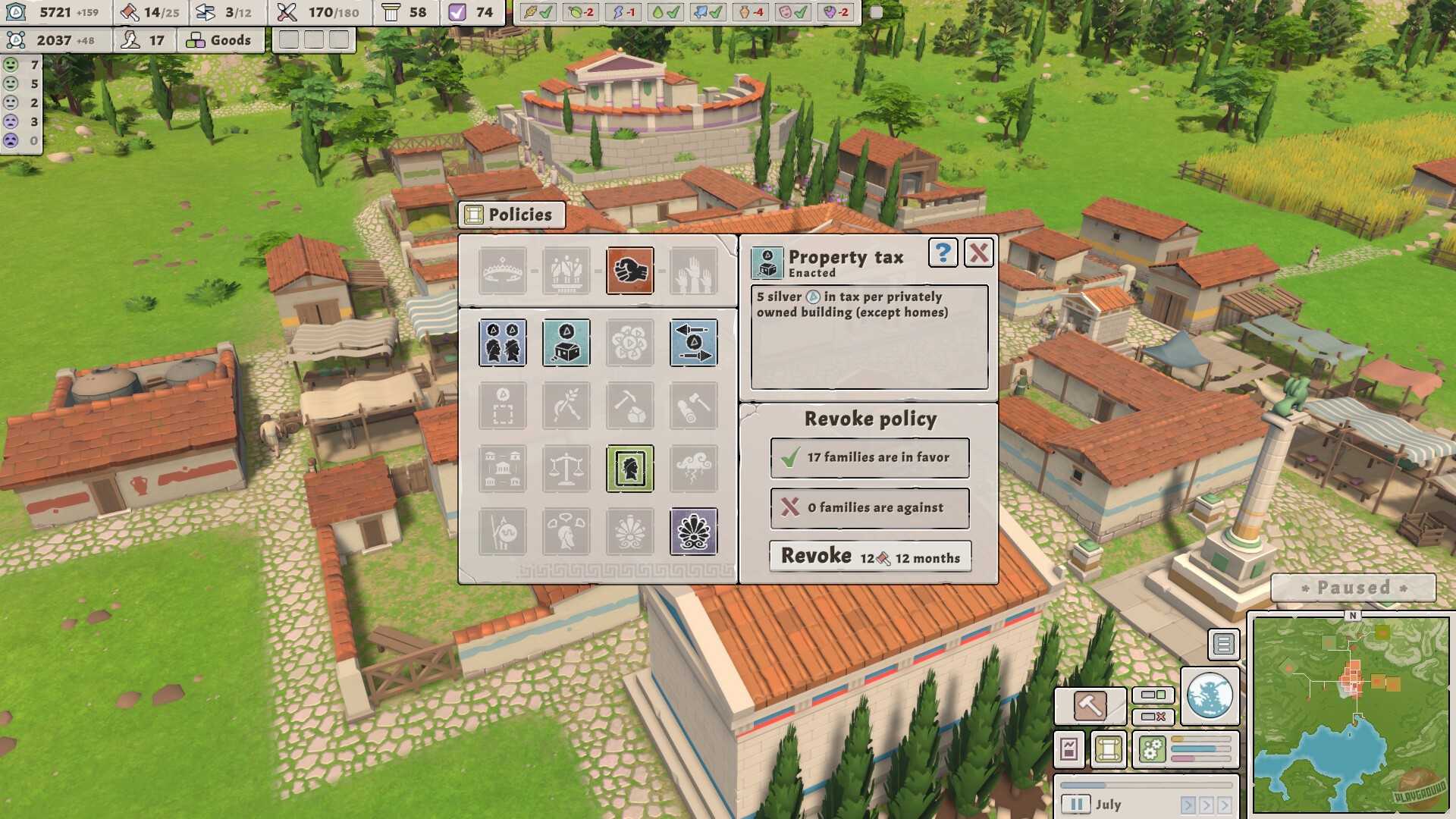 Скриншот из игры Polismos - 2