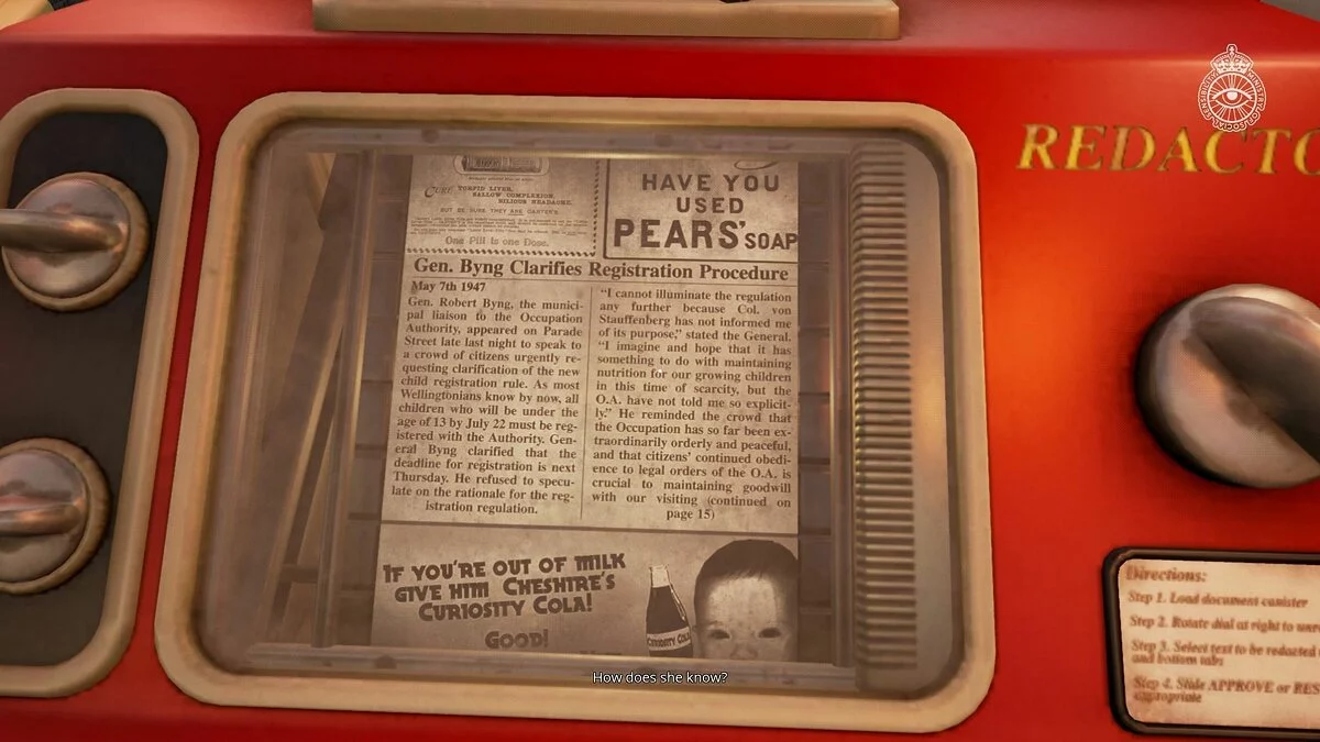 Скриншот из игры We Happy Few - 40