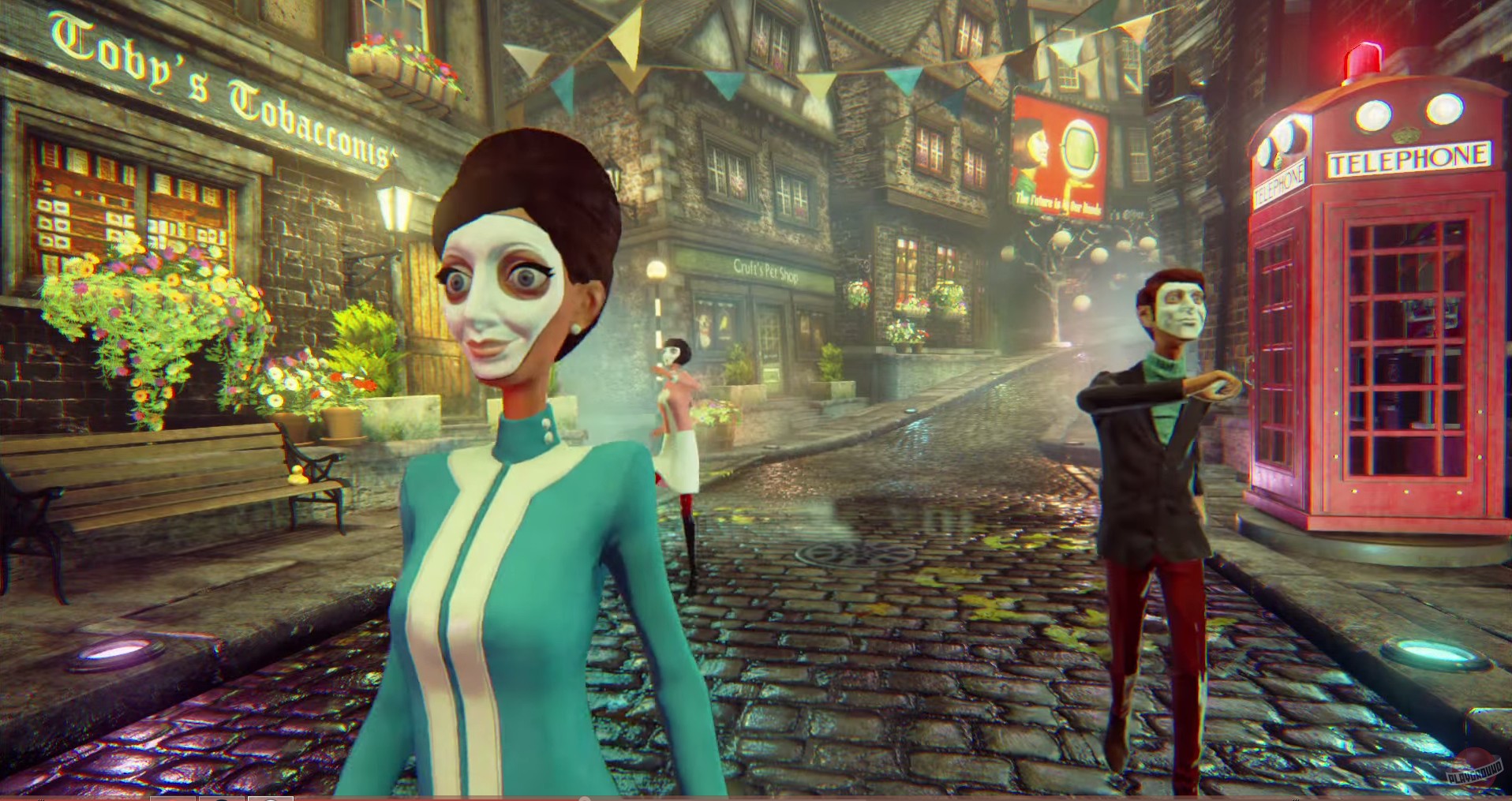 Скриншот из игры We Happy Few - 42