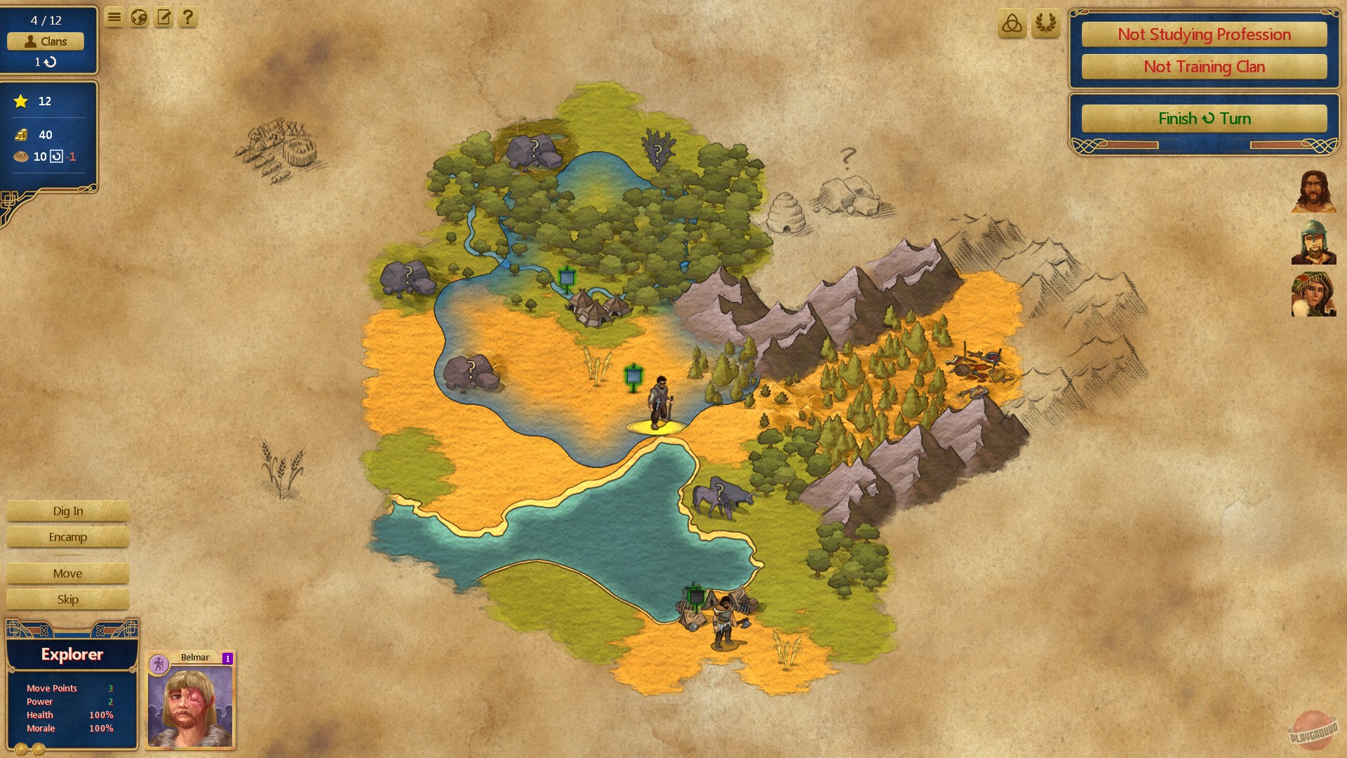 Скриншот из игры At the Gates - 19