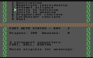 Скриншот из игры Dragonriders of Pern - 1