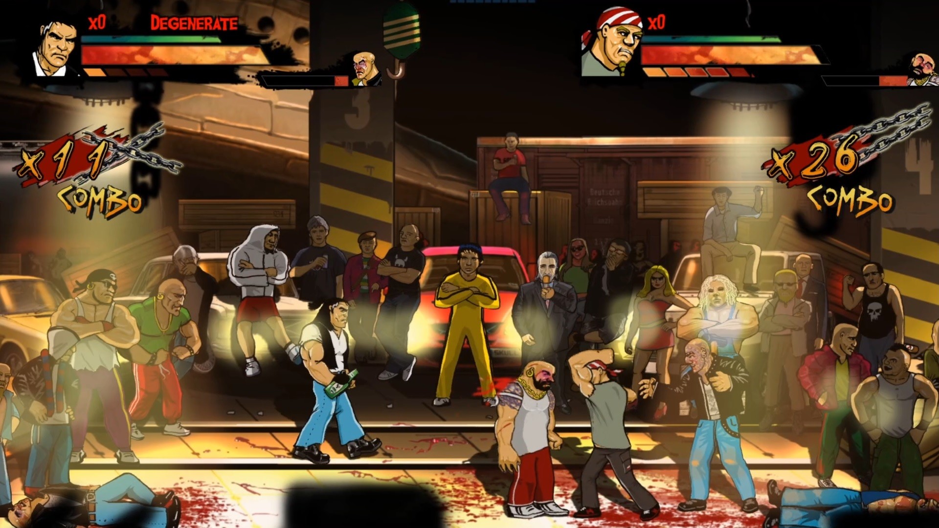 Скриншот из игры Skinny & Franko: Fists of Violence - 9