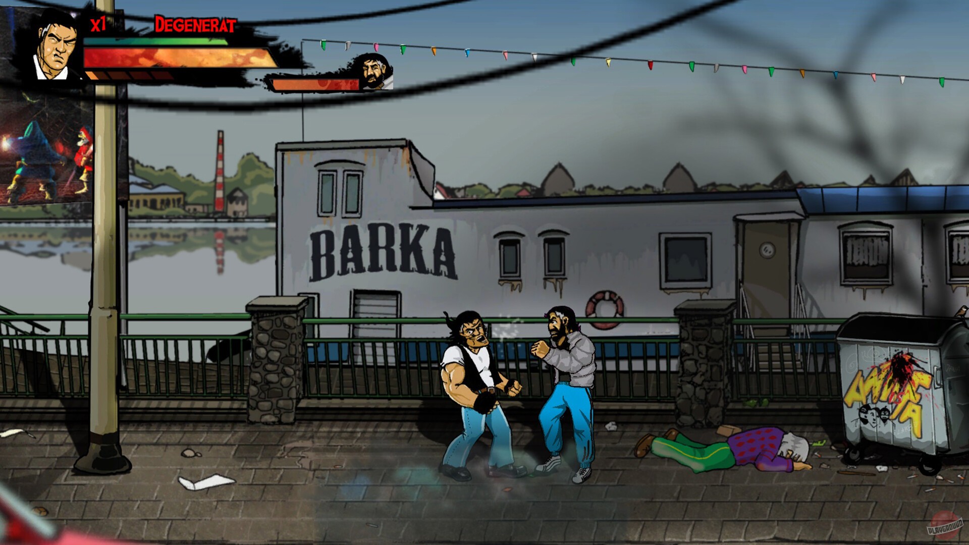 Скриншот из игры Skinny & Franko: Fists of Violence - 13