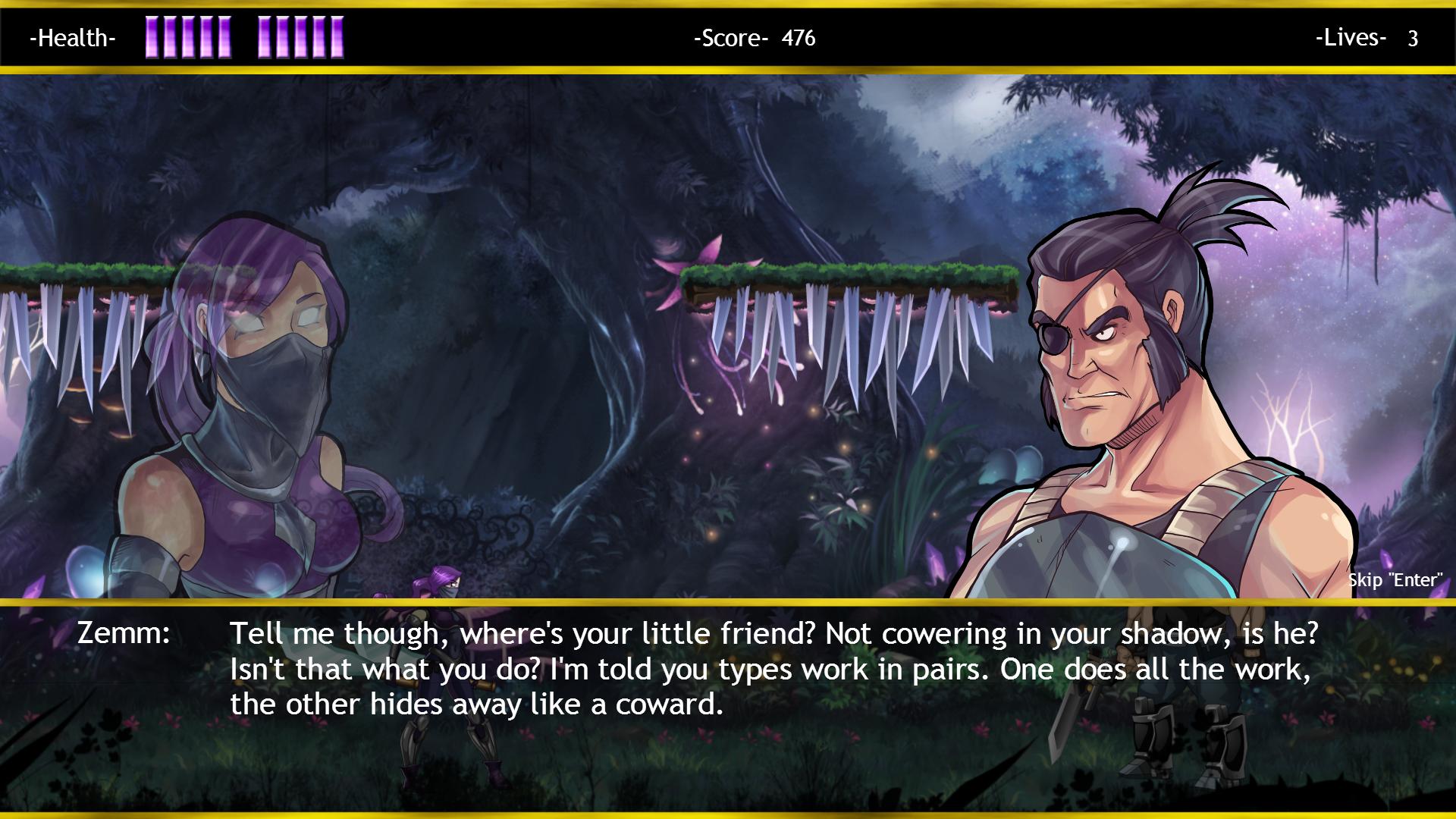 Скриншот из игры Blazefall Binalblades - 2