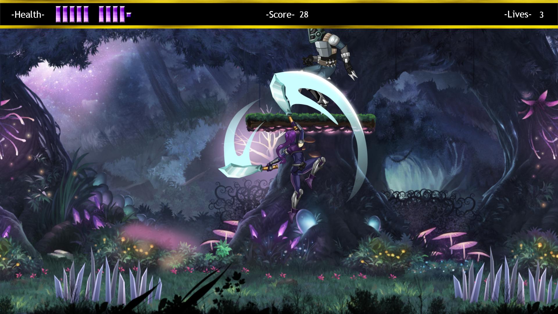 Скриншот из игры Blazefall Binalblades - 3