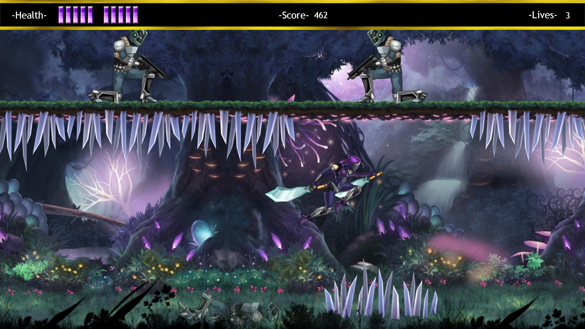 Скриншот из игры Blazefall Binalblades - 5