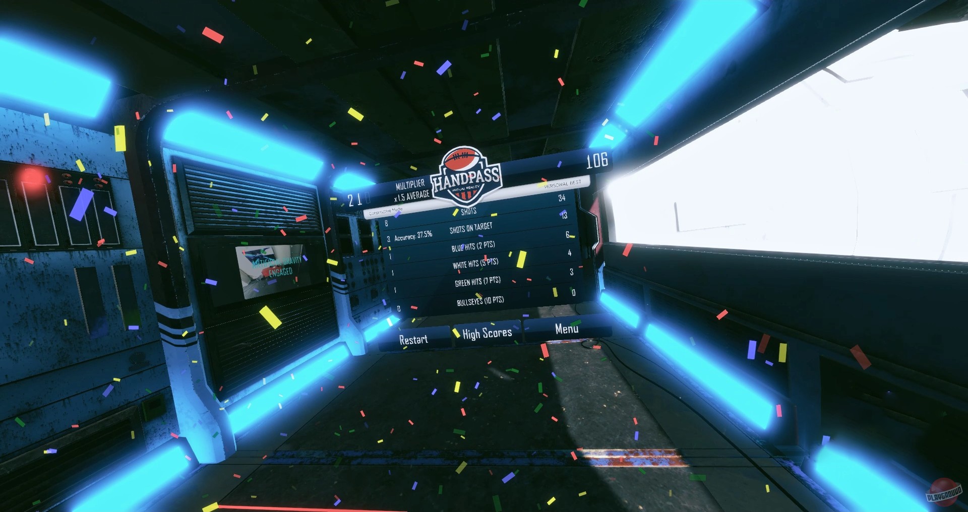 Скриншот из игры HandPass VR - 4