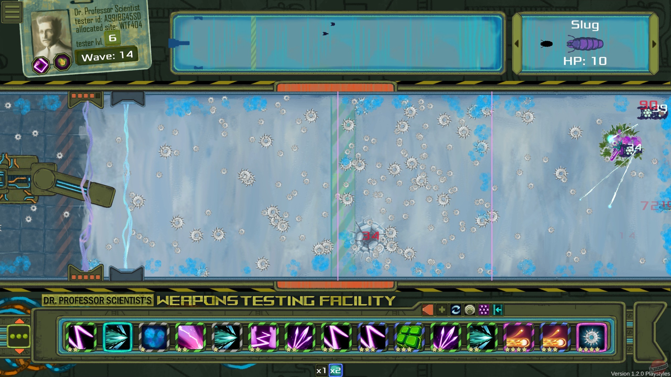 Скриншот из игры Dr. Professor Scientist's Weapons Testing Facility - 9