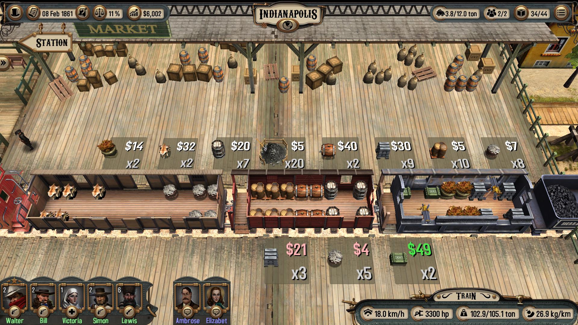 Скриншот из игры Bounty Train - 75