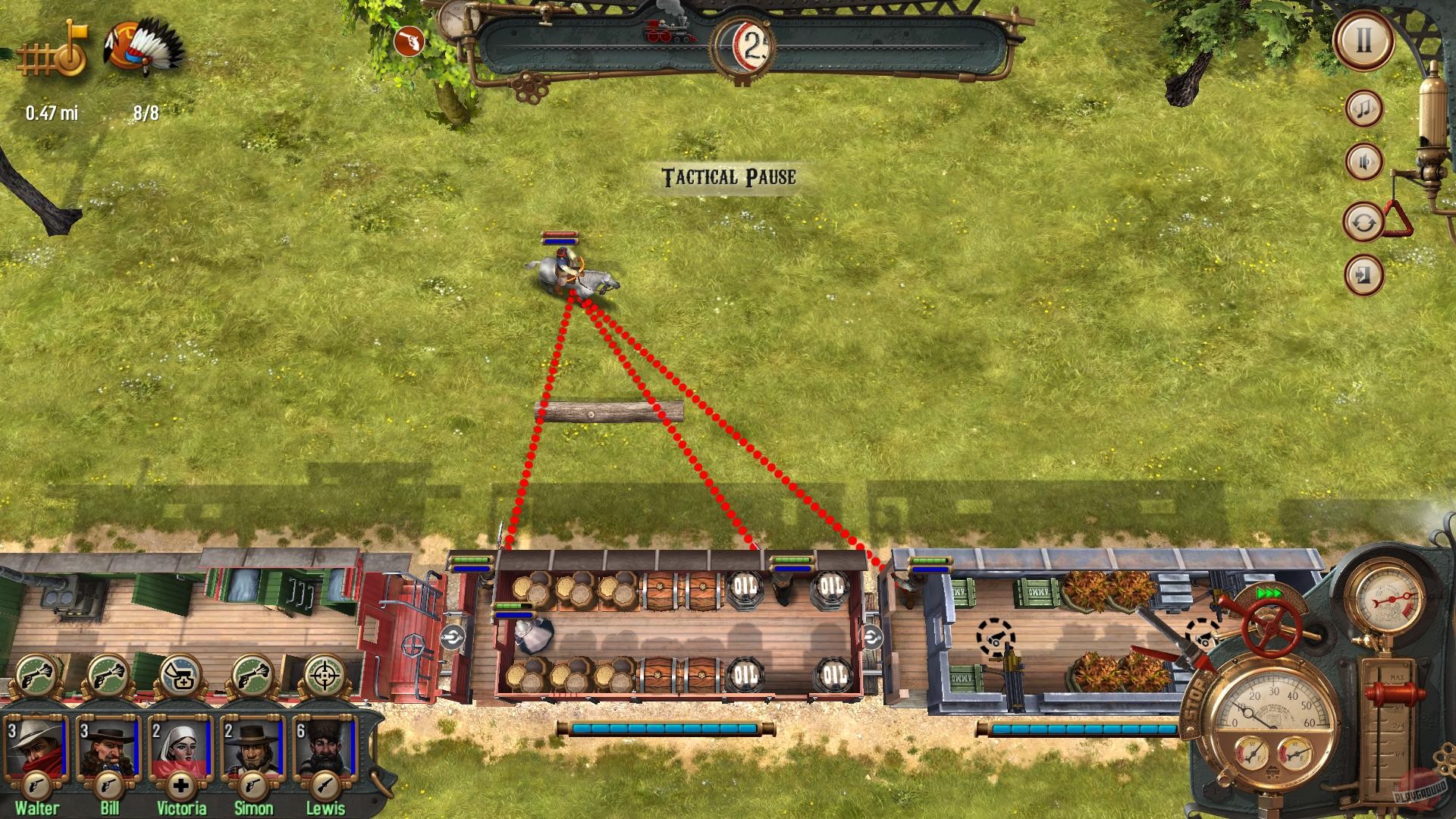 Скриншот из игры Bounty Train - 10